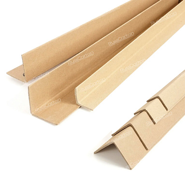 Картонный уголок большой, 50х50х2200 мм