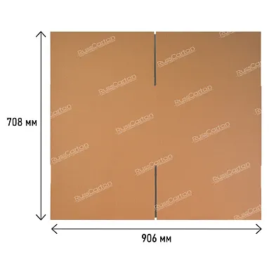Картонная коробка 500х400х300 мм, Т-24 бурый