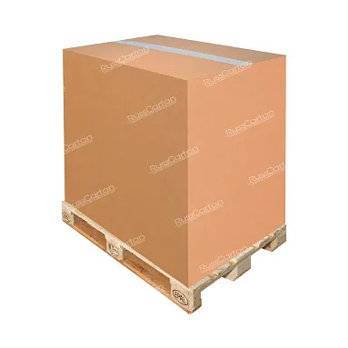 Паллетный короб 1184х784х800 мм, П-32 бурый