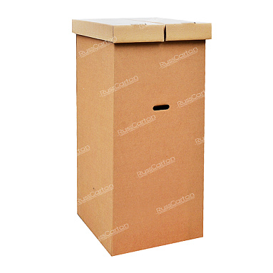 Гардеробный короб №15 с крышкой (большой), 600х500х1300 мм