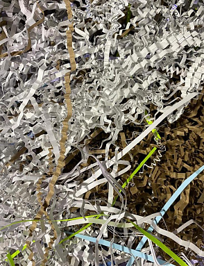 Бумажный наполнитель "Микс", 1 кг.