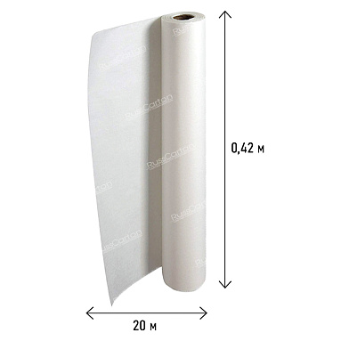 Калька бумажная, рулон 0.42 х 20 м