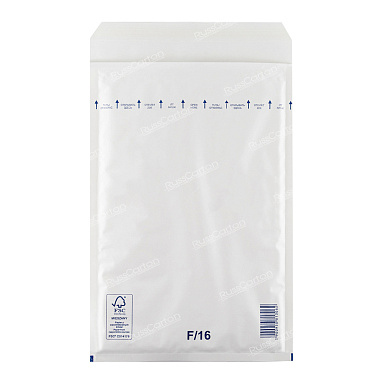 Белый крафт пакет с прослойкой, 24х35 см, F-16