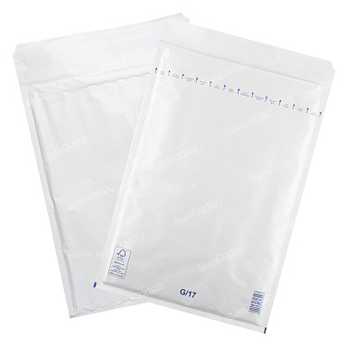 Белый крафт пакет с прослойкой, 25х35 см, G-17