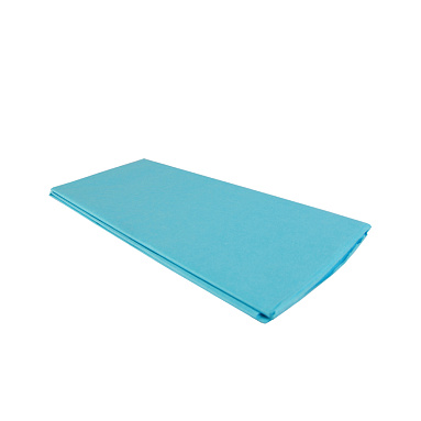 Бумага тишью бирюзовая, 50х66 см, 10 листов