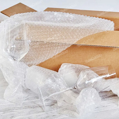 Пленка воздушно пузырчатая "Стандарт плюс" трехслойная, 0.3 х 25 м