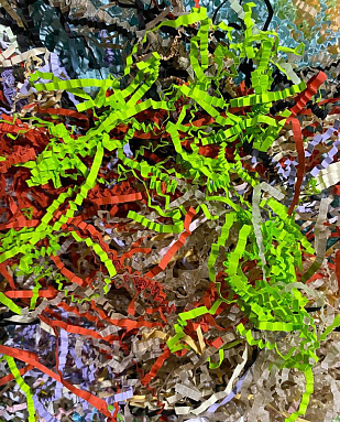 Бумажный наполнитель "Микс", 1 кг.