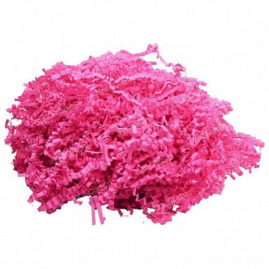 Бумажный наполнитель "Малиновый неон", 1 кг