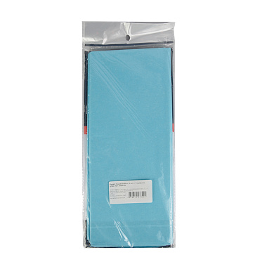 Бумага тишью голубая, 50х66 см, 10 листов