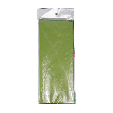 Бумага тишью оливковая, 50х66 см, 10 листов