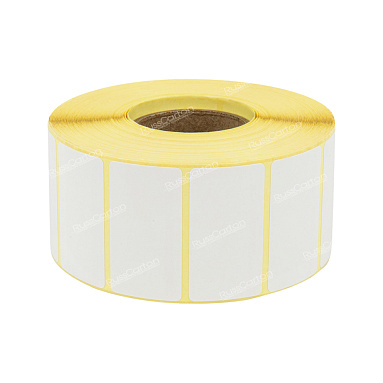 Термоэтикетки самоклеящиеся ТермоTOP 47х25 мм, 2000 этикеток в ролике